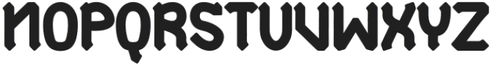 Jomsta Regular otf (400) Font UPPERCASE