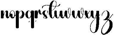 Jonathan Regular otf (400) Font LOWERCASE