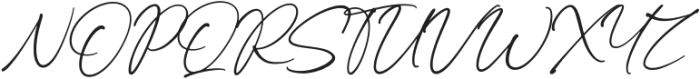 Jonathan Signature otf (400) Font UPPERCASE