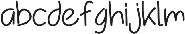 Jonatte otf (400) Font LOWERCASE