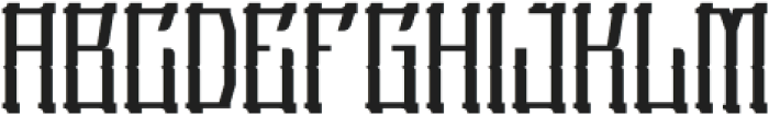 Jonsoal Regular otf (400) Font UPPERCASE