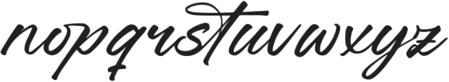 Jonthay Stattera Italic otf (400) Font LOWERCASE