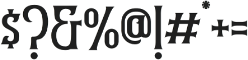 Jonueir-Regular otf (400) Font OTHER CHARS