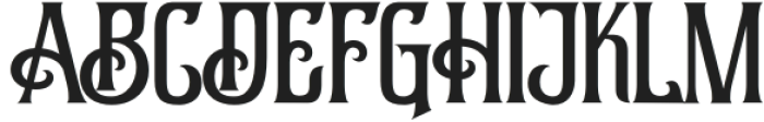 Jonueir-Regular otf (400) Font UPPERCASE