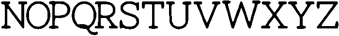 Jopara ttf (400) Font UPPERCASE