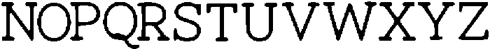 Jopara ttf (400) Font LOWERCASE
