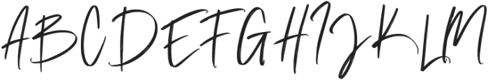 Jorima Signature Brush Regular otf (400) Font UPPERCASE