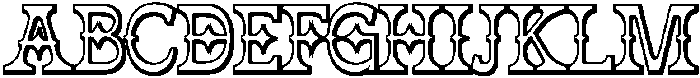 Jorix Shadow otf (400) Font UPPERCASE