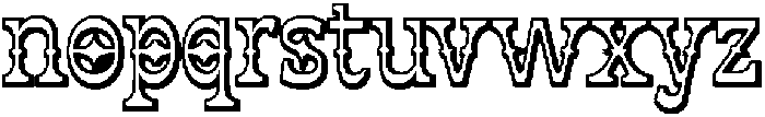 Jorix Shadow otf (400) Font LOWERCASE