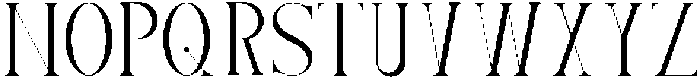 Jorven otf (400) Font LOWERCASE