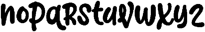 Josellyne Regular otf (400) Font LOWERCASE