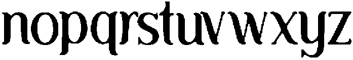 Josuna ttf (400) Font LOWERCASE