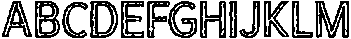 Jotaju ttf (400) Font UPPERCASE