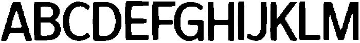 Jote ttf (400) Font UPPERCASE