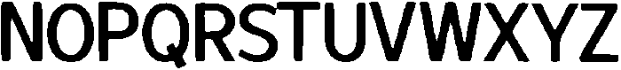 Jote ttf (400) Font UPPERCASE
