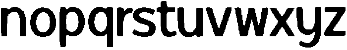 Jote ttf (400) Font LOWERCASE