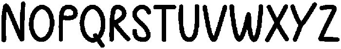 Journal Note Regular ttf (400) Font UPPERCASE