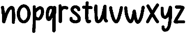 Journal Note Regular ttf (400) Font LOWERCASE