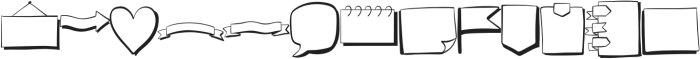 Journal Regular otf (400) Font LOWERCASE