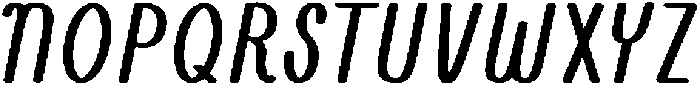 Journal time Regular otf (400) Font LOWERCASE