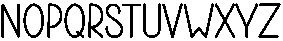 Journey March Regular otf (400) Font UPPERCASE