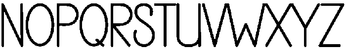 Journey Pencil Regular otf (400) Font UPPERCASE
