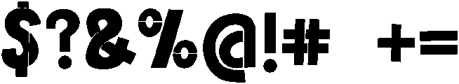 Journey Regular otf (400) Font OTHER CHARS