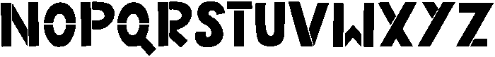 Journey Regular otf (400) Font UPPERCASE