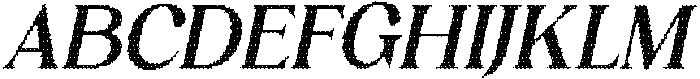Jovelyn Disco Italic otf (400) Font UPPERCASE