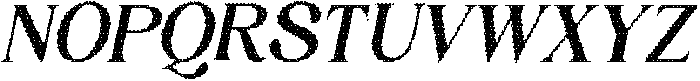 Jovelyn Disco Italic otf (400) Font UPPERCASE