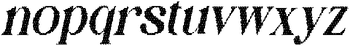 Jovelyn Disco Italic otf (400) Font LOWERCASE
