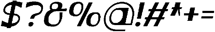 Jovió Italic otf (400) Font OTHER CHARS