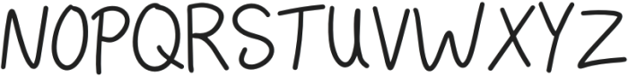 Joyberry Regular otf (400) Font UPPERCASE