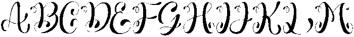 Joyful Christmas Regular otf (400) Font UPPERCASE