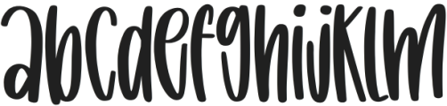 Joyful Christmas otf (400) Font LOWERCASE