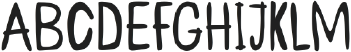 Joyful-Diary Black ttf (900) Font UPPERCASE