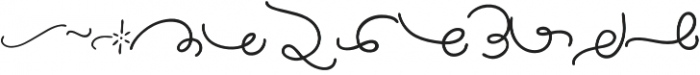 Joyful Letters Extras Extras otf (400) Font LOWERCASE