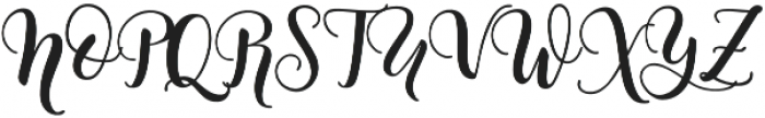 Joyful Letters Script Script otf (400) Font UPPERCASE