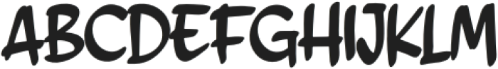 Joyful Marker Regular otf (400) Font UPPERCASE