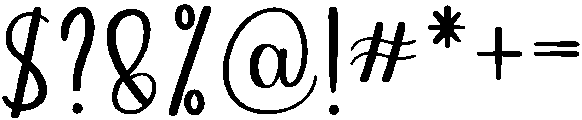 Joyful Regular otf (400) Font OTHER CHARS