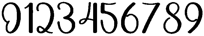 Joyful Regular otf (400) Font OTHER CHARS