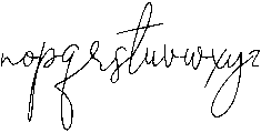 Joyful otf (400) Font LOWERCASE
