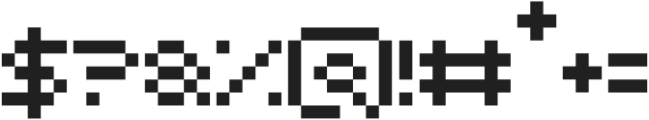 Joypad Regular otf (400) Font OTHER CHARS