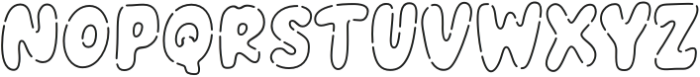 Joypops Line otf (400) Font UPPERCASE