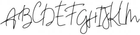 Joysin Regular otf (400) Font UPPERCASE