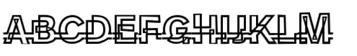 Joggle Font UPPERCASE