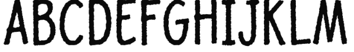 Jolly Good Proper Condensed Rough Font UPPERCASE