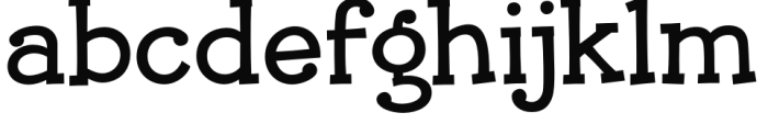 JollyGood Proper Serif Regular Font LOWERCASE