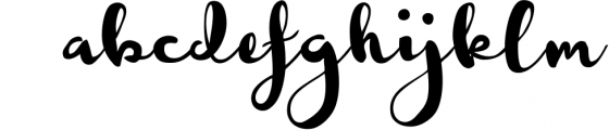 Joella hand lettered font Font LOWERCASE