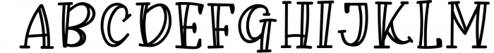 John Grey - a handwritten outline and filled font Font UPPERCASE